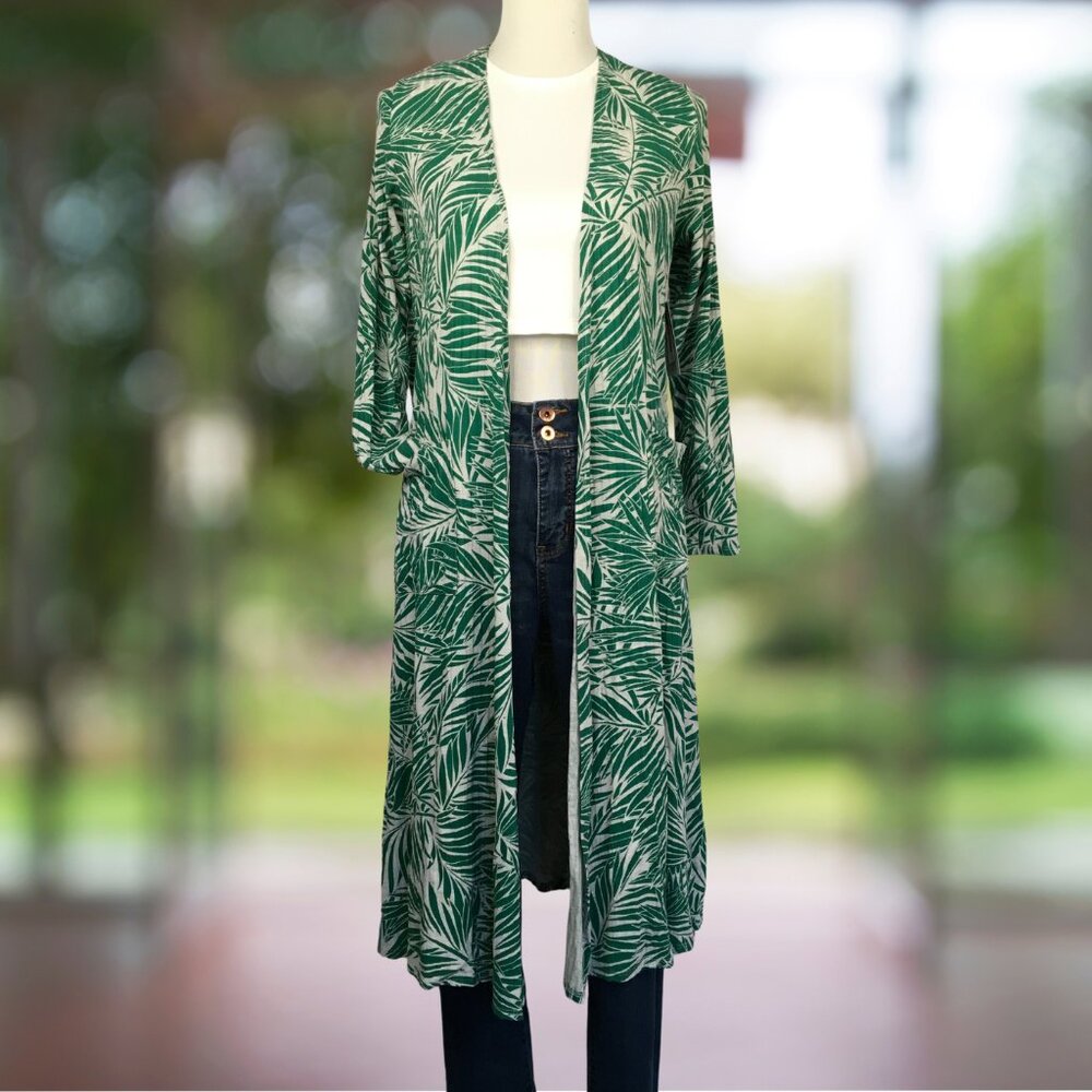 LuLaRoe Sarah Duster Cardigan – Tropical Escape